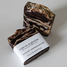 Load image into Gallery viewer, Chocolate, Honey & Coconut Milk Soap