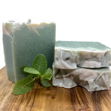 Load image into Gallery viewer, Rosemary, Mint &amp; Lavender Soap
